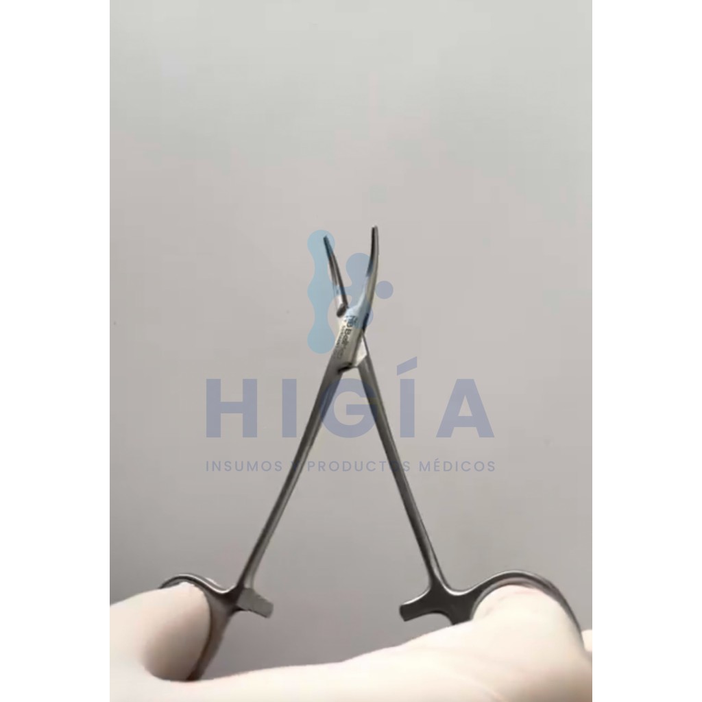 PINZA HALSTEAD "MOSQUITO" - CURVA-RECTA - "BABY" CURVA 9CM.